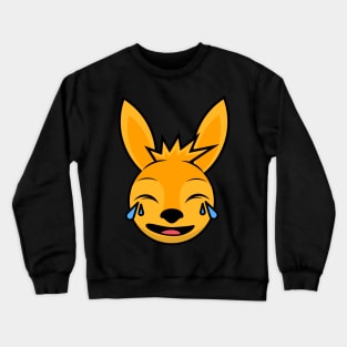 Laughing Kangaroo Knockout Crewneck Sweatshirt